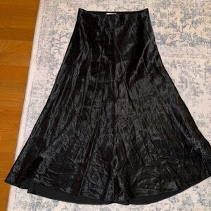 Aritzia Black A-Line Skirt